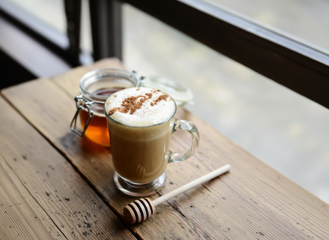 Honey Cinnamon Hot Latte