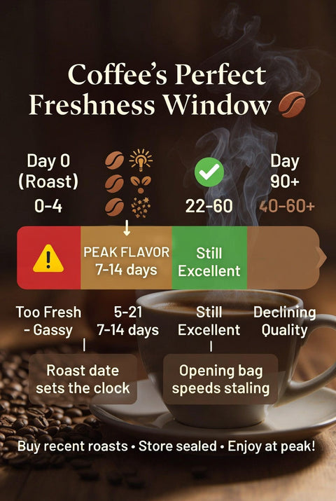 The Roast Date Secret – When Your Coffee Tastes Its Absolute Best